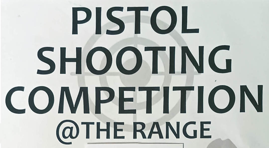 Pistol Shooting Competition – 10/22/22